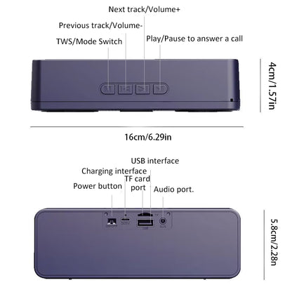 S18 Wireless Bluetooth Smart Speaker